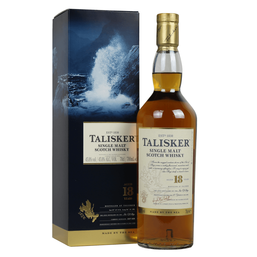 Talisker 18 Year Old Whisky From Whisky Kingdom Uk 3137